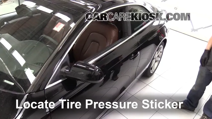 2010 Audi A5 Quattro 2.0L 4 Cyl. Turbo Tires & Wheels Check Tire Pressure